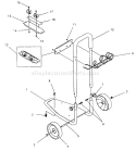 Page A Diagram and Parts List for 0777-2  Briggs and Stratton Pressure Washer